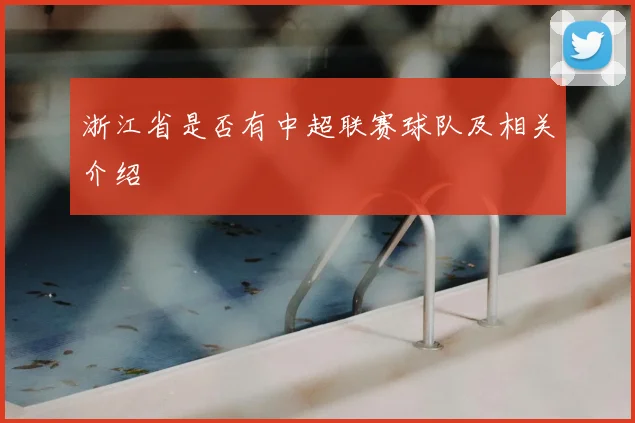 浙江省是否有中超联赛球队及相关介绍